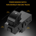 Power Window Switch for Chevy Silverado GMC Sierra (2006-2015)