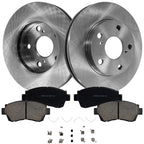 Front Brake Disc and Pad Kit for Toyota Camry (2000–2001)