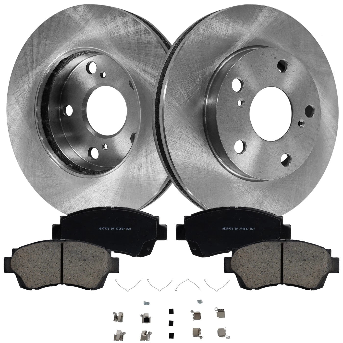 Front Brake Disc and Pad Kit for Toyota Camry (2000–2001)