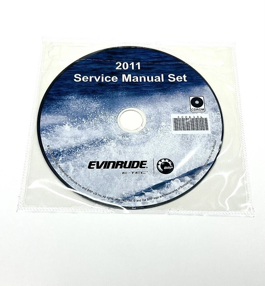Evinrude Service Manual Set for E-TEC 5008336 (2011) CDROM