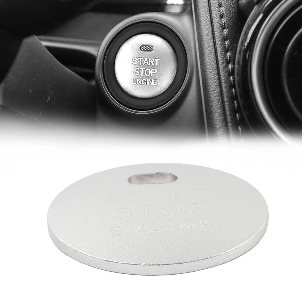Engine Start Push Button Cover Trim for Mazda 3 Axela 6 Atenza CX-5 (2014–2020) Silver