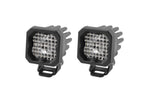 Diode Dynamics SSC1 Wide White Pro LED Pods with Red Backlight for Vehicles (2010–2025)