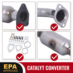 Front Catalytic Converter Flex Pipe for Honda Accord (2003-2007)