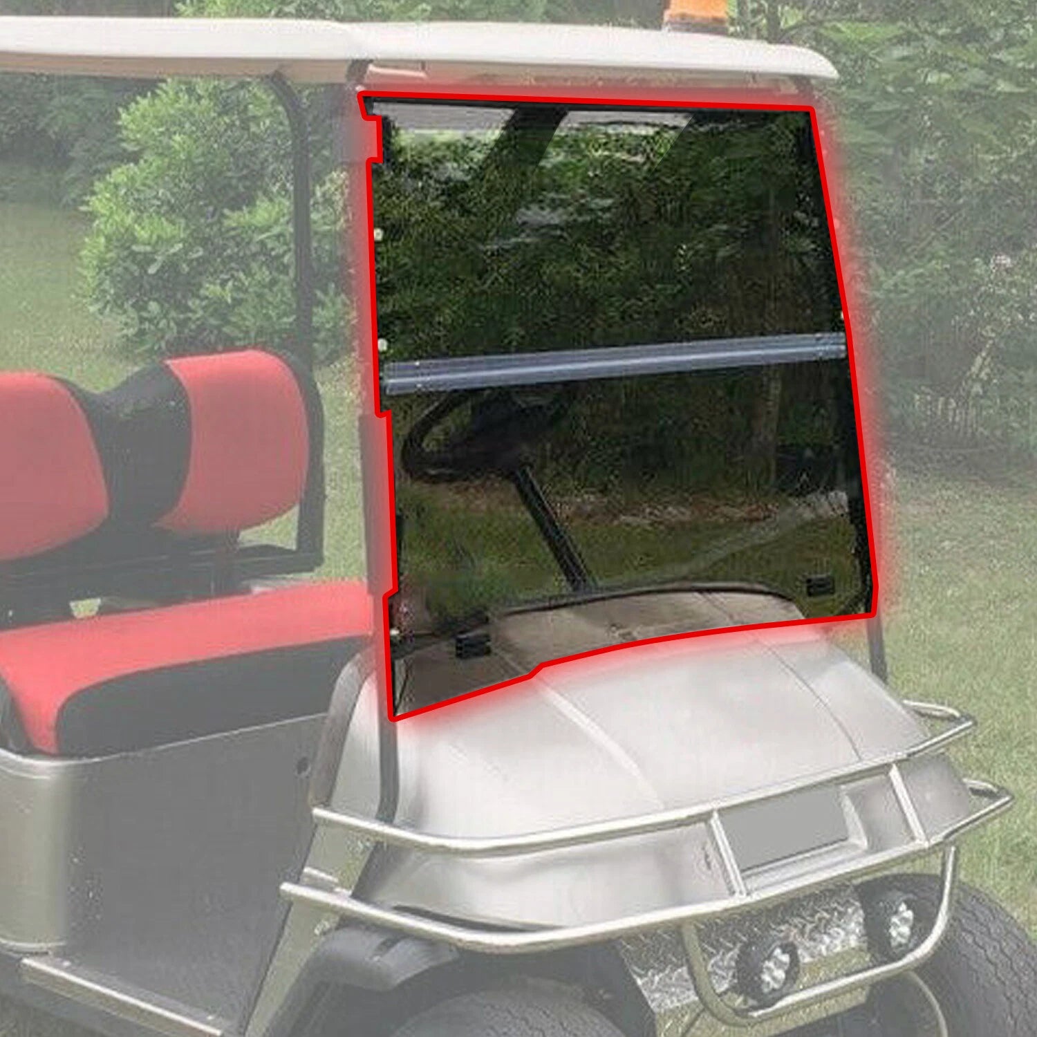 Folding Windshield for EZGO TXT (1994–2014) Tinted Windscreen