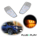 LED Side Marker Lights Kit for Jeep Renegade (2015–2021)