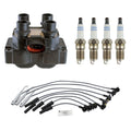 Set of 2 Ignition Coil Wires & 4 Platinum Spark Plugs for Ranger B2500 (1998–2006)