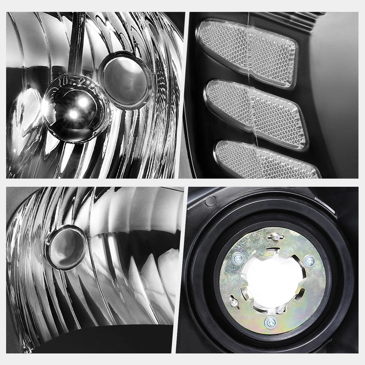 Headlight Lamps for Pontiac Grand Prix (2004–2008) OE Style Black Housing