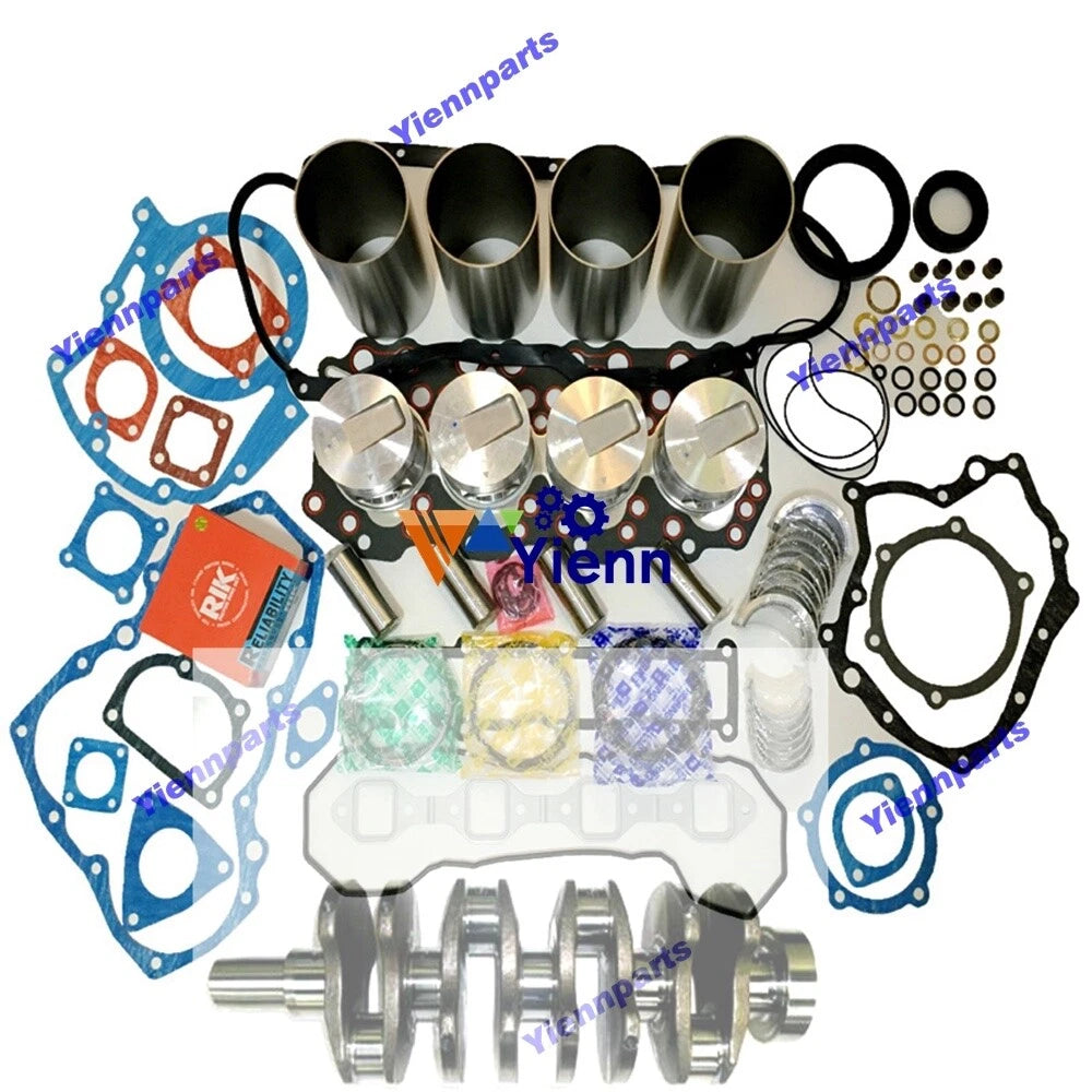 Overhaul Rebuild Kit & Crankshaft for Mitsubishi Clark Y1625D