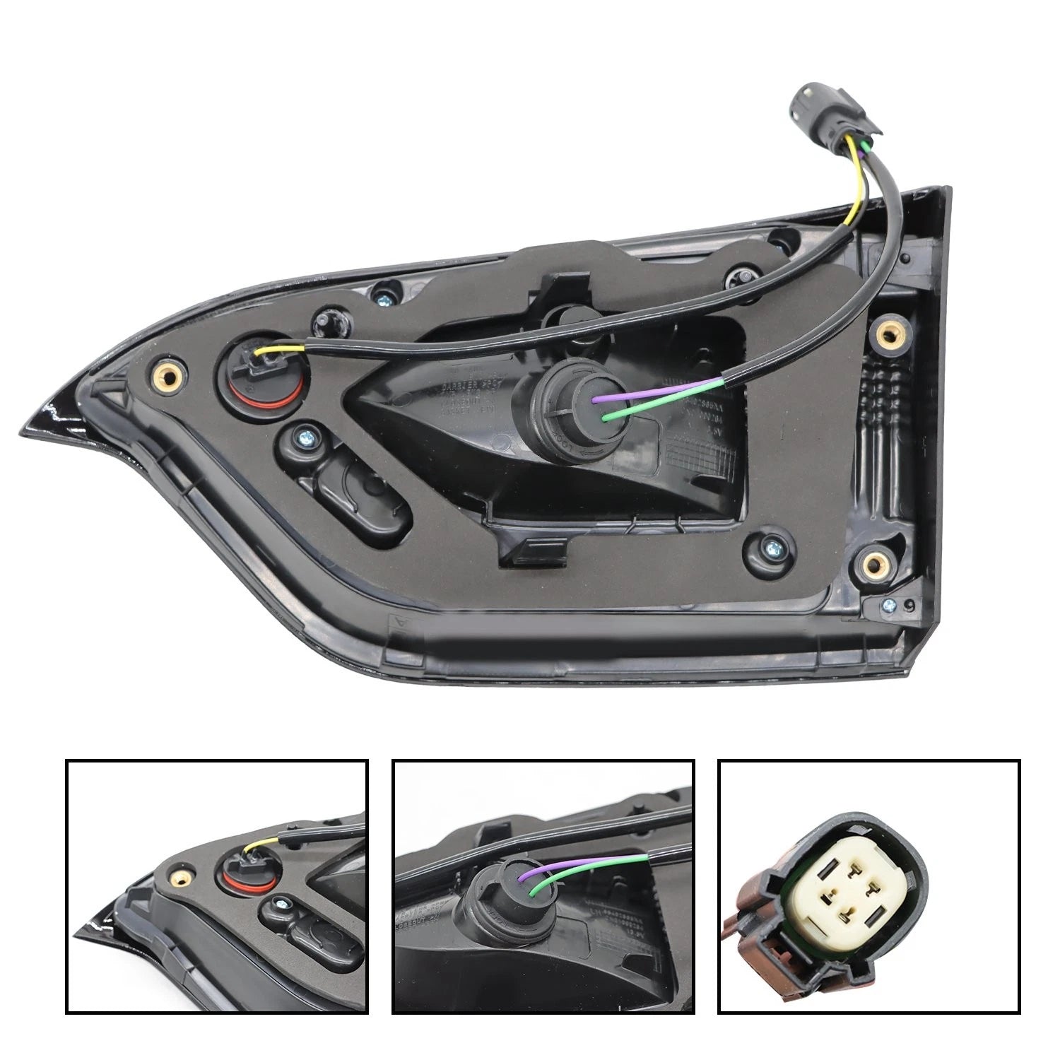 Left Inner Rear LED Tail Light Brake Stop Lamp for Jeep Cherokee (2019–2023)
