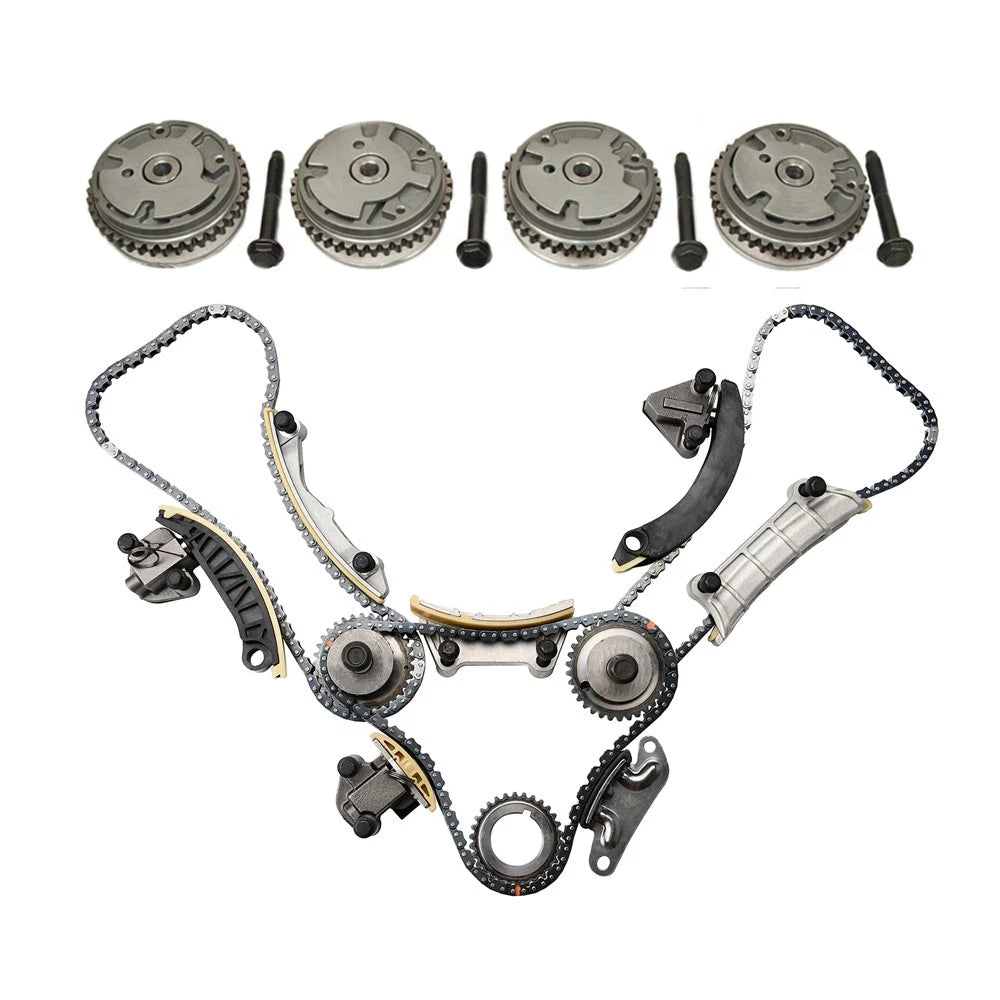 Timing Chain Kit VVT Gears Valves Water Pump for Chevy GMC Buick Cadillac 3.6L (2010–2019)