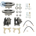 Brake Disc Rotor Kit with Calipers for Chevrolet 1955-1957