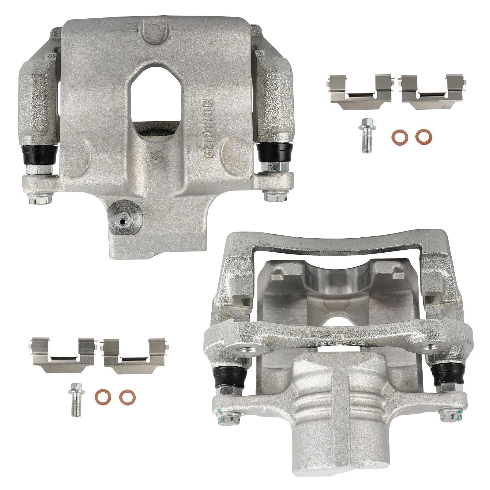 Set of 2 Rear Brake Calipers with Bracket for Cadillac CTS (2008–2013)