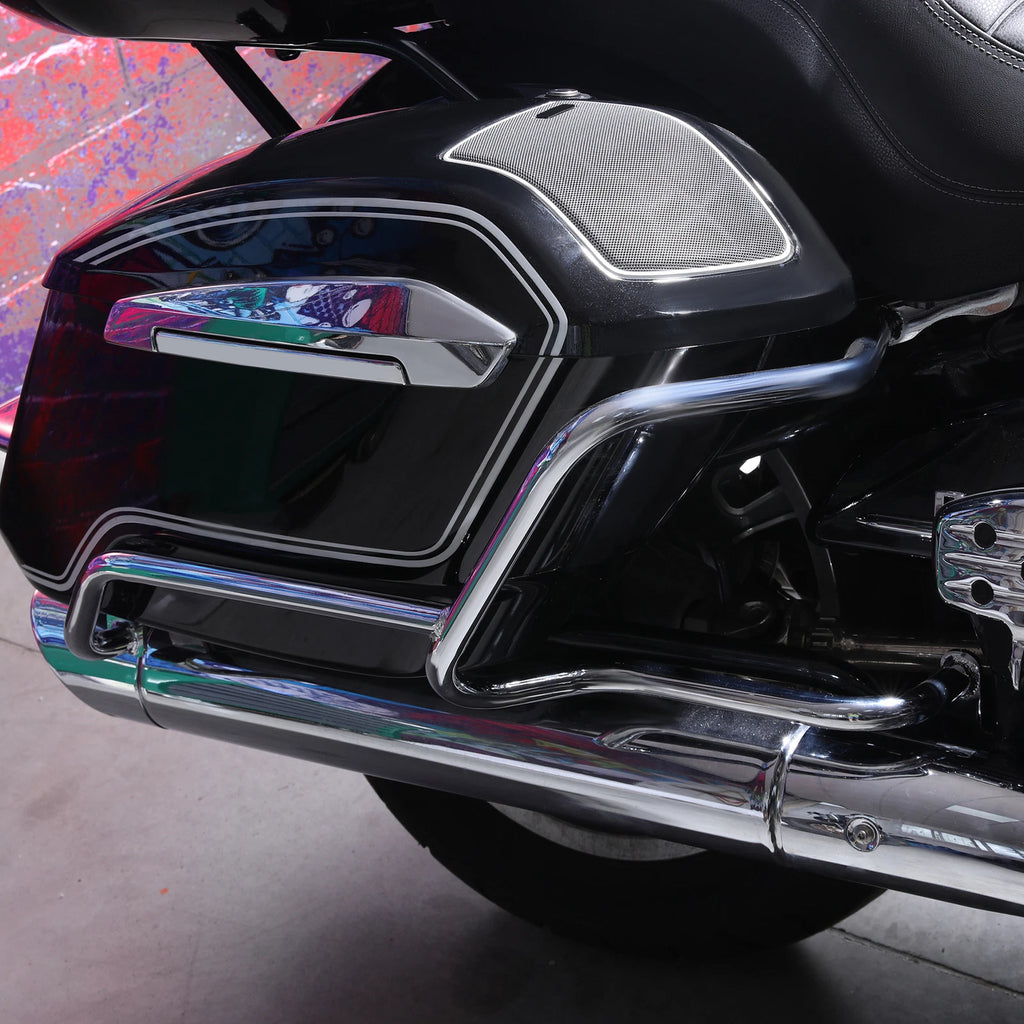 Chrome Saddlebags Crash Bars for BMW R18 B (2022–2023)