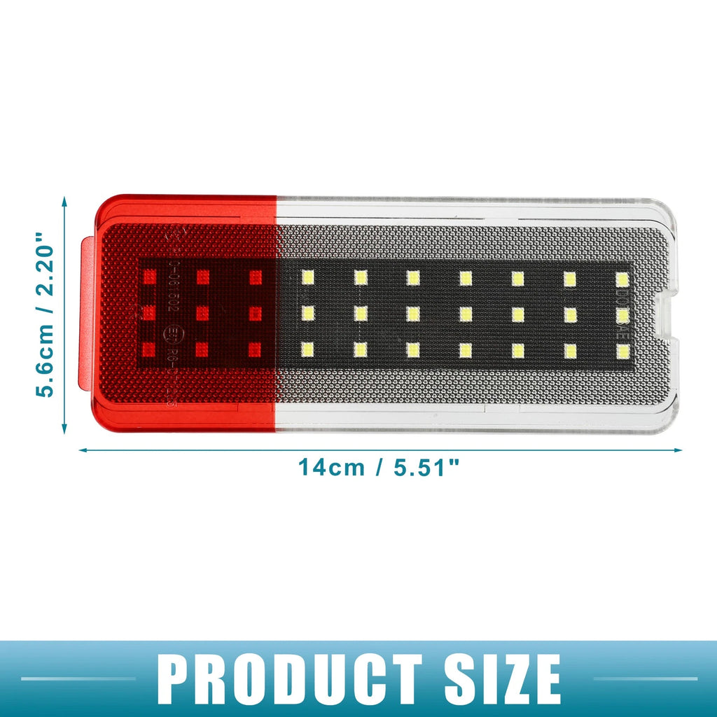 2X LED Door Light Reflector for Ford (F81Z-2523820-AA)