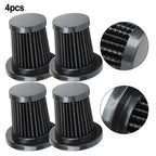 Set of 4 Replacement Filters for Portable Car Vacuum