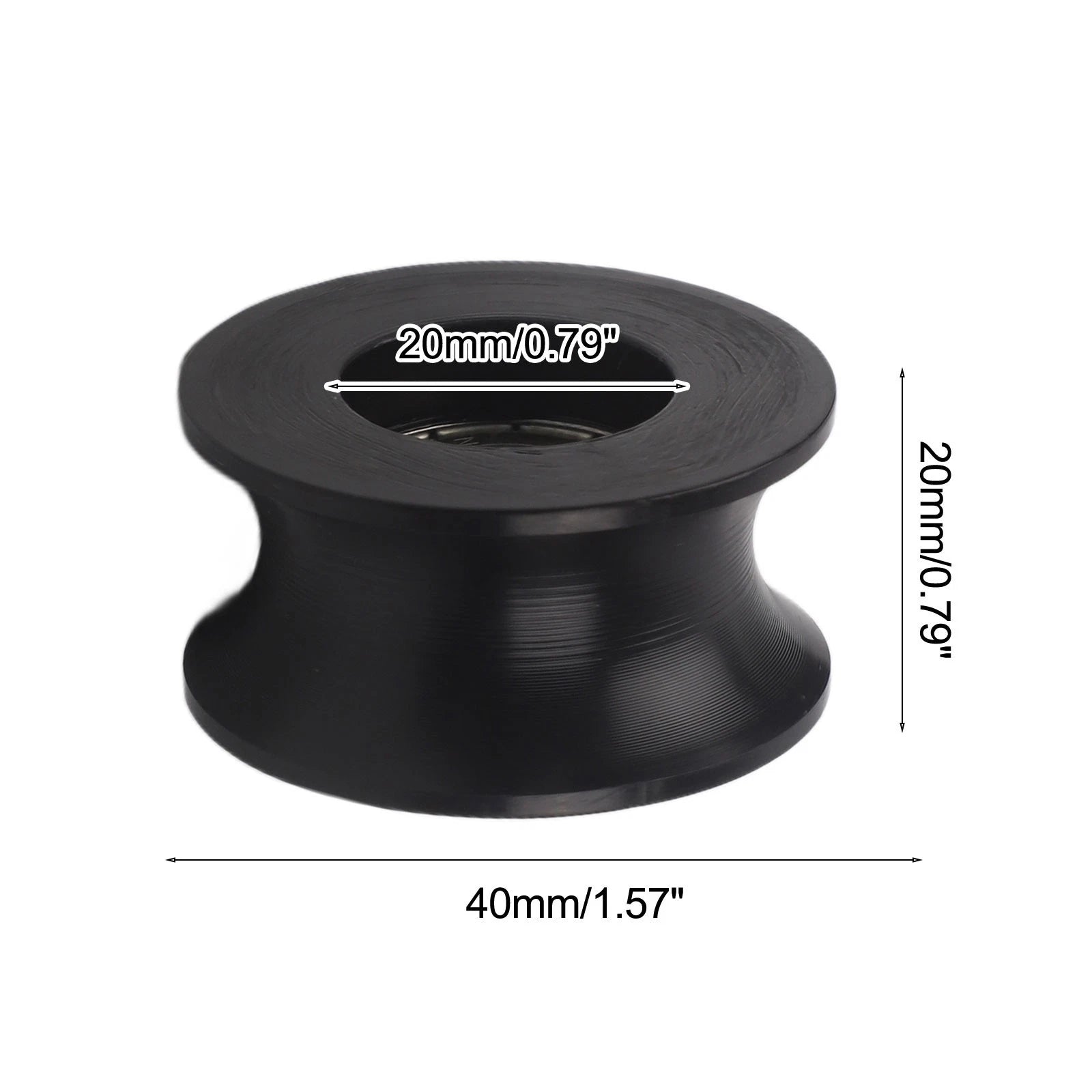 Set of 4 U Groove Pulleys with Ball Bearings for Enhanced Project Flexibility