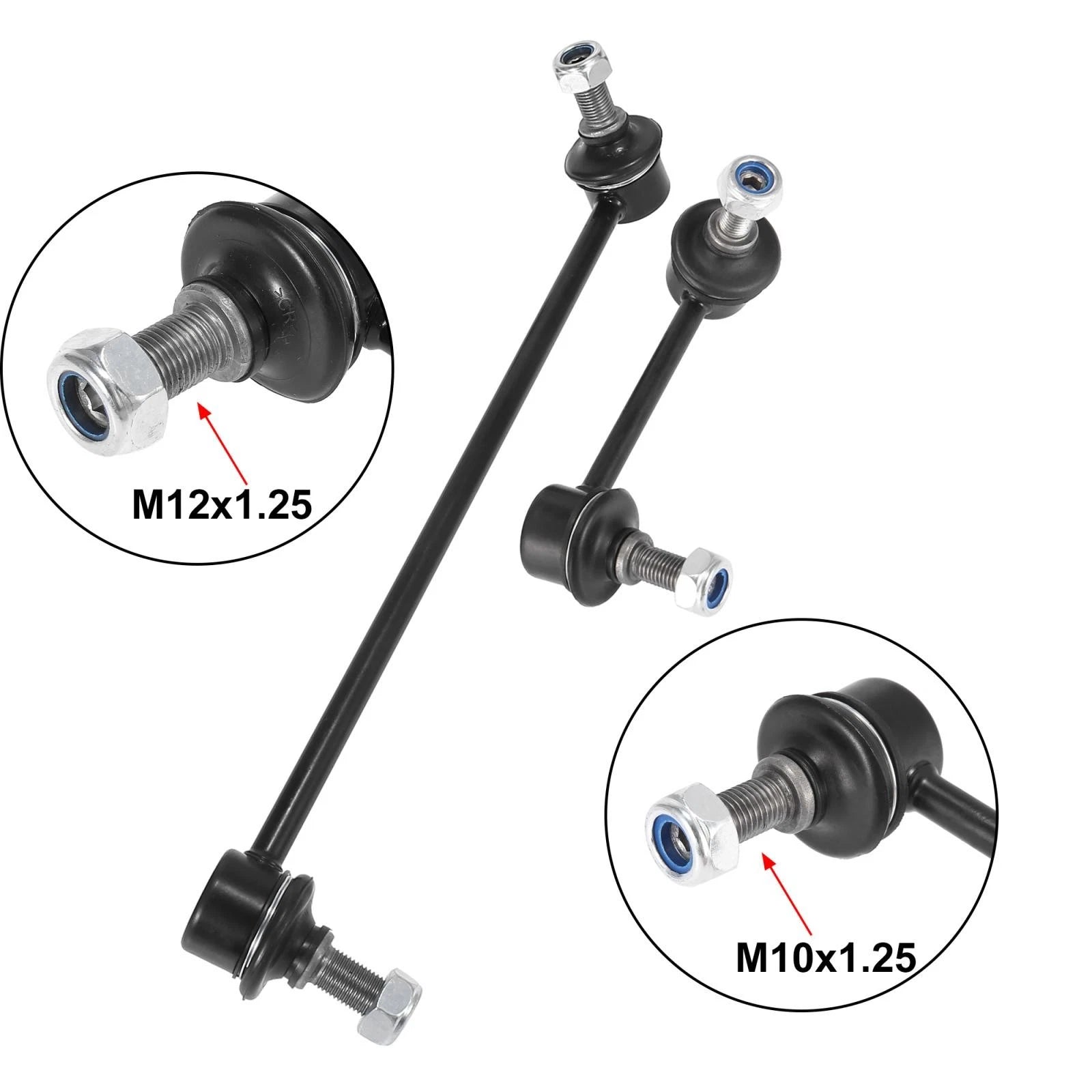 Set of 2 Front Rear Sway Bar Links for Nissan Altima (2007–2013) K750094 K750095