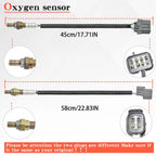 4X Oxygen Sensor Upstream/Downstream for Honda Pilot Acura RL (2005–2008)