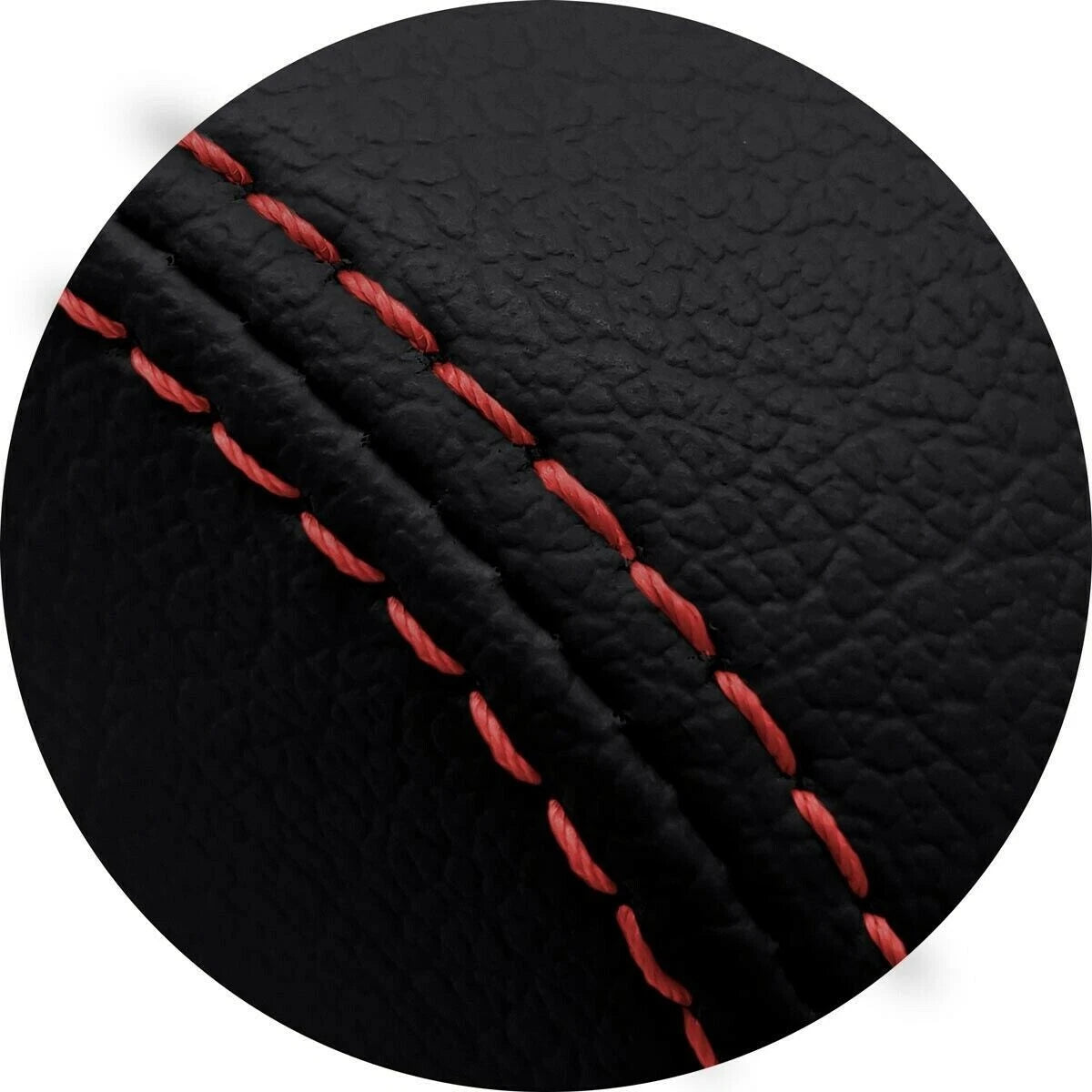 Leather Console Lid Armrest Cover for Acura ILX (2013–2022) Red Stitch