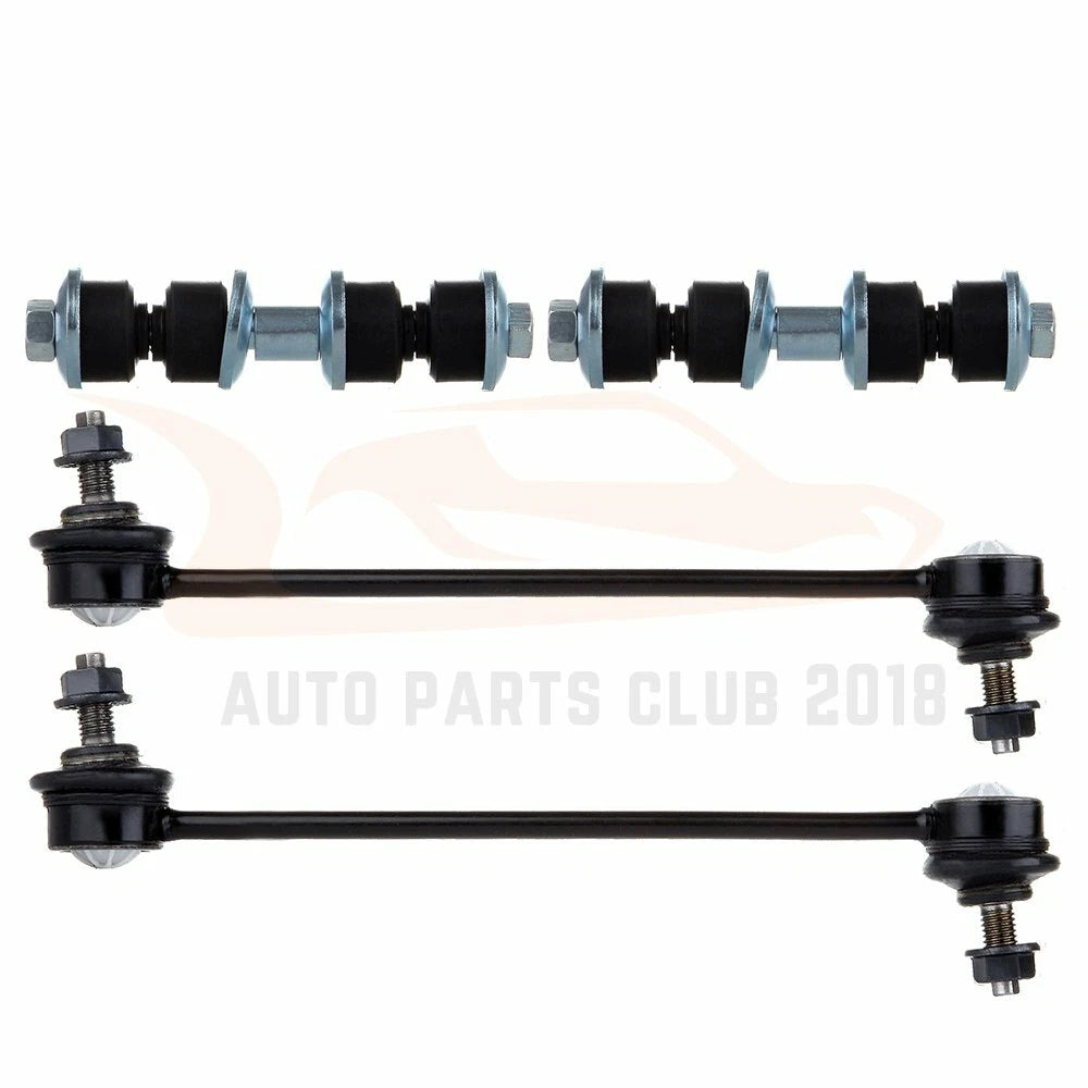 Set of 4 Front & Rear Sway Bar Links for Ford Focus (2000–2010)