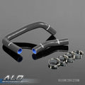 Silicone Radiator Hose Kit for Toyota Corolla AE86 (1983–1987) Black