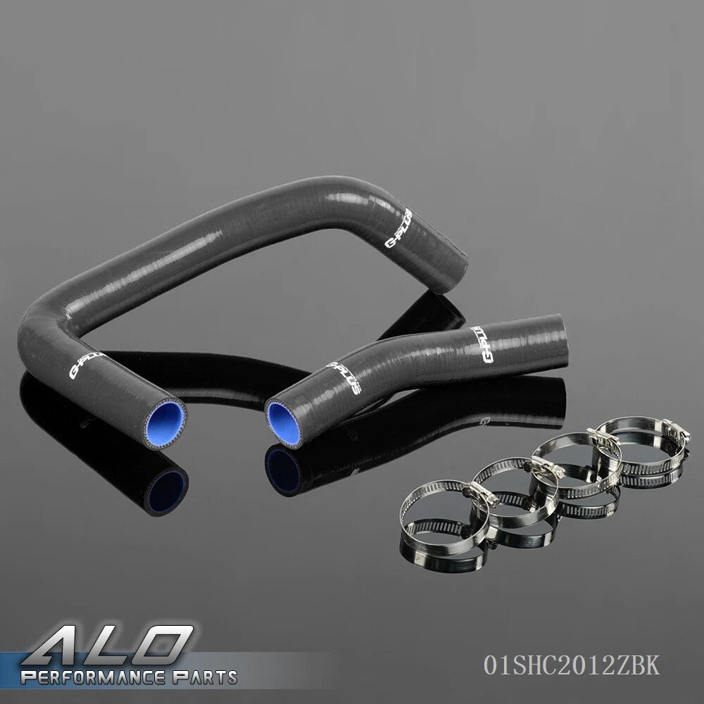Silicone Radiator Hose Kit for Toyota Corolla AE86 (1983–1987) Black