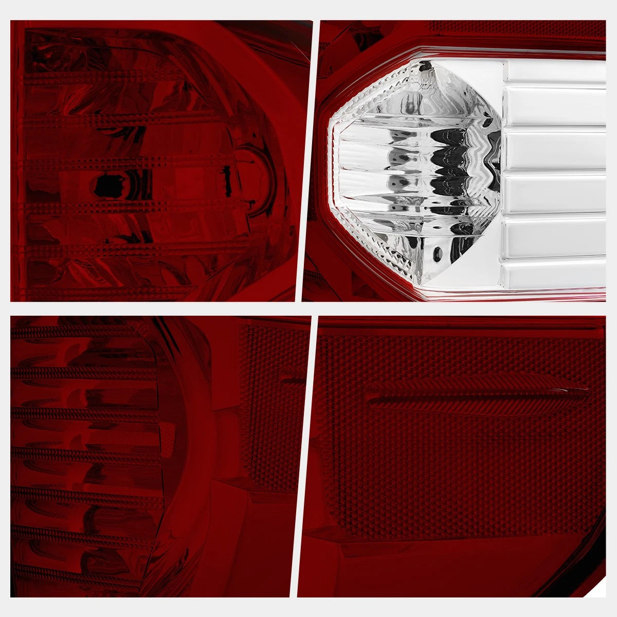 Tail Brake Lights for Toyota Tundra (2014–2021) - Dark Red Lens