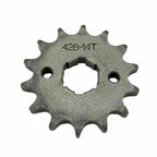 14 Tooth 14T 428 Sprocket for Taotao Sunl JCL Kazuma Lifan ZongShen Loncin