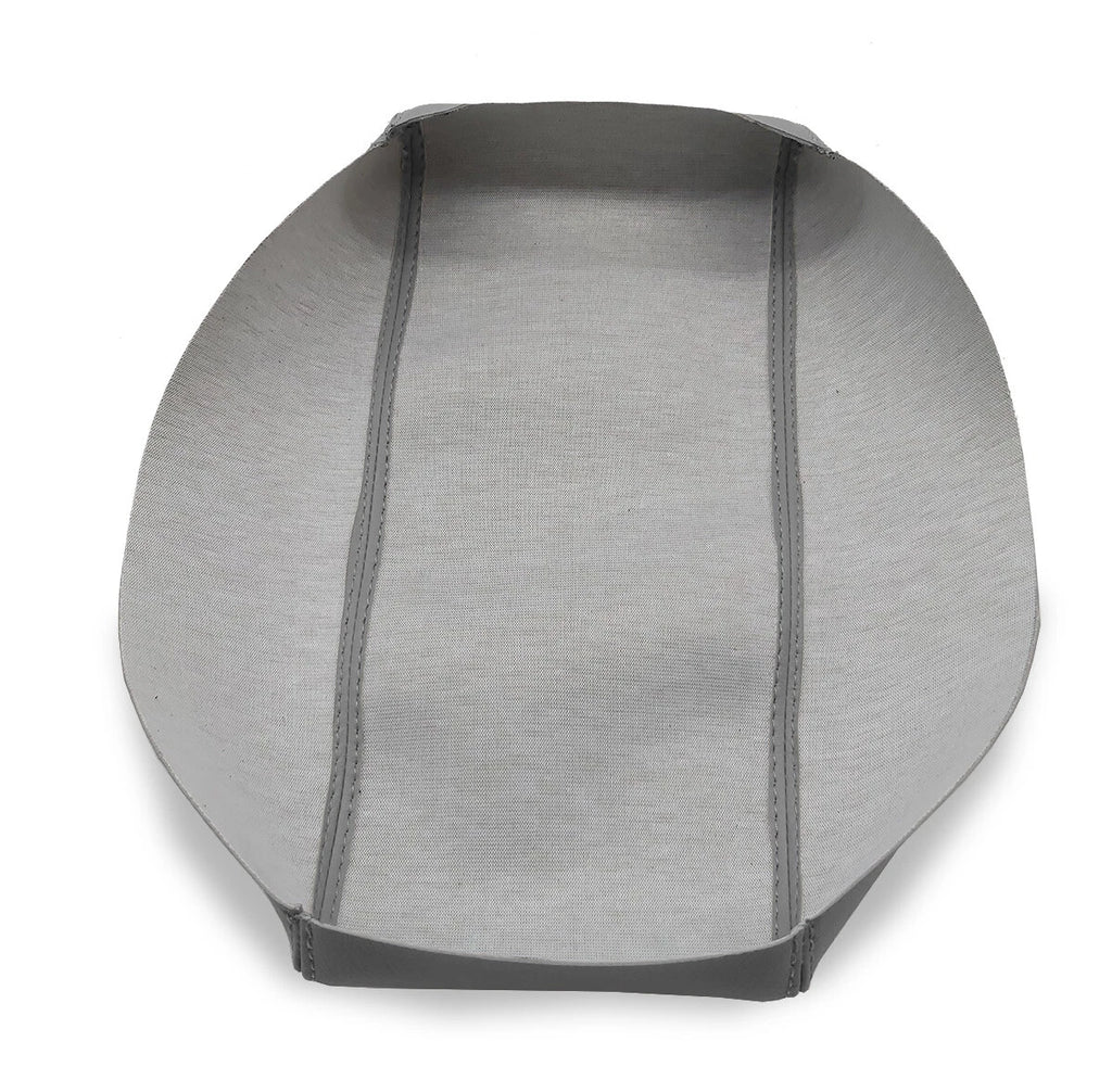 Leather Console Lid Armrest Cover for GMC Denali (2003–2008) Gray