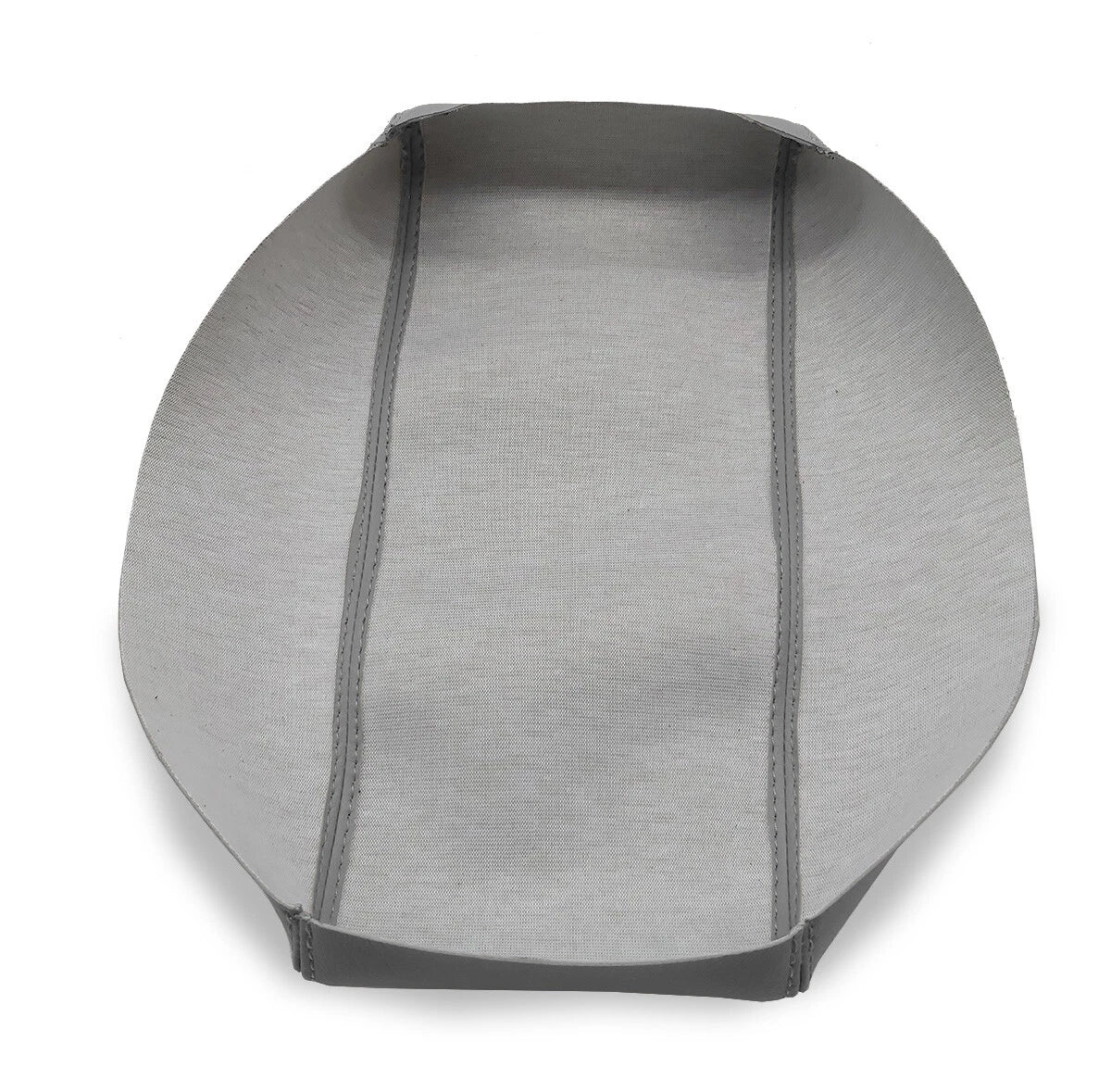 Leather Console Lid Armrest Cover for GMC Denali (2003–2008) Gray