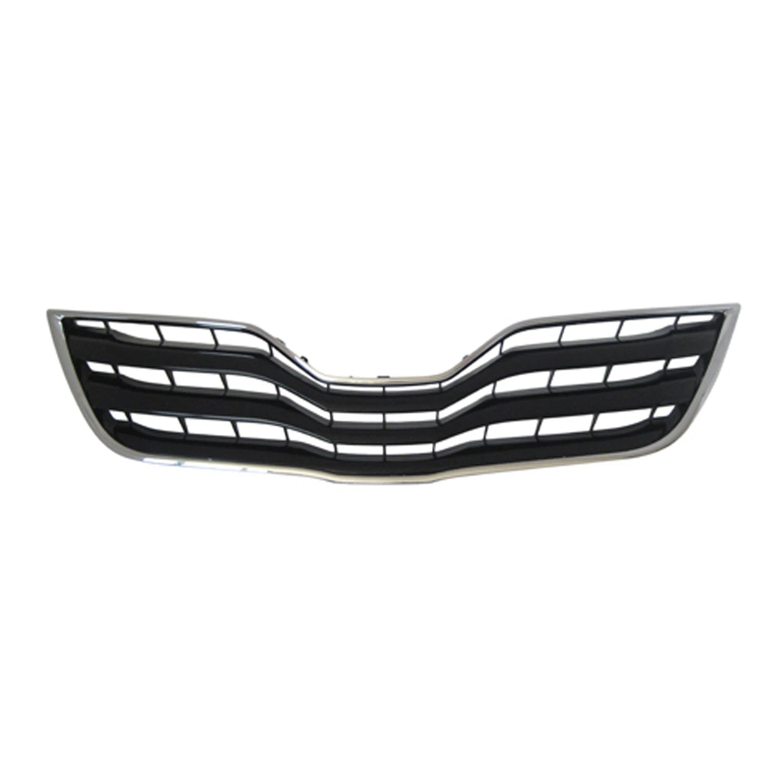 Replacement Chrome/Ready to Paint Plastic Grille For 2010-2011 Toyota Camry