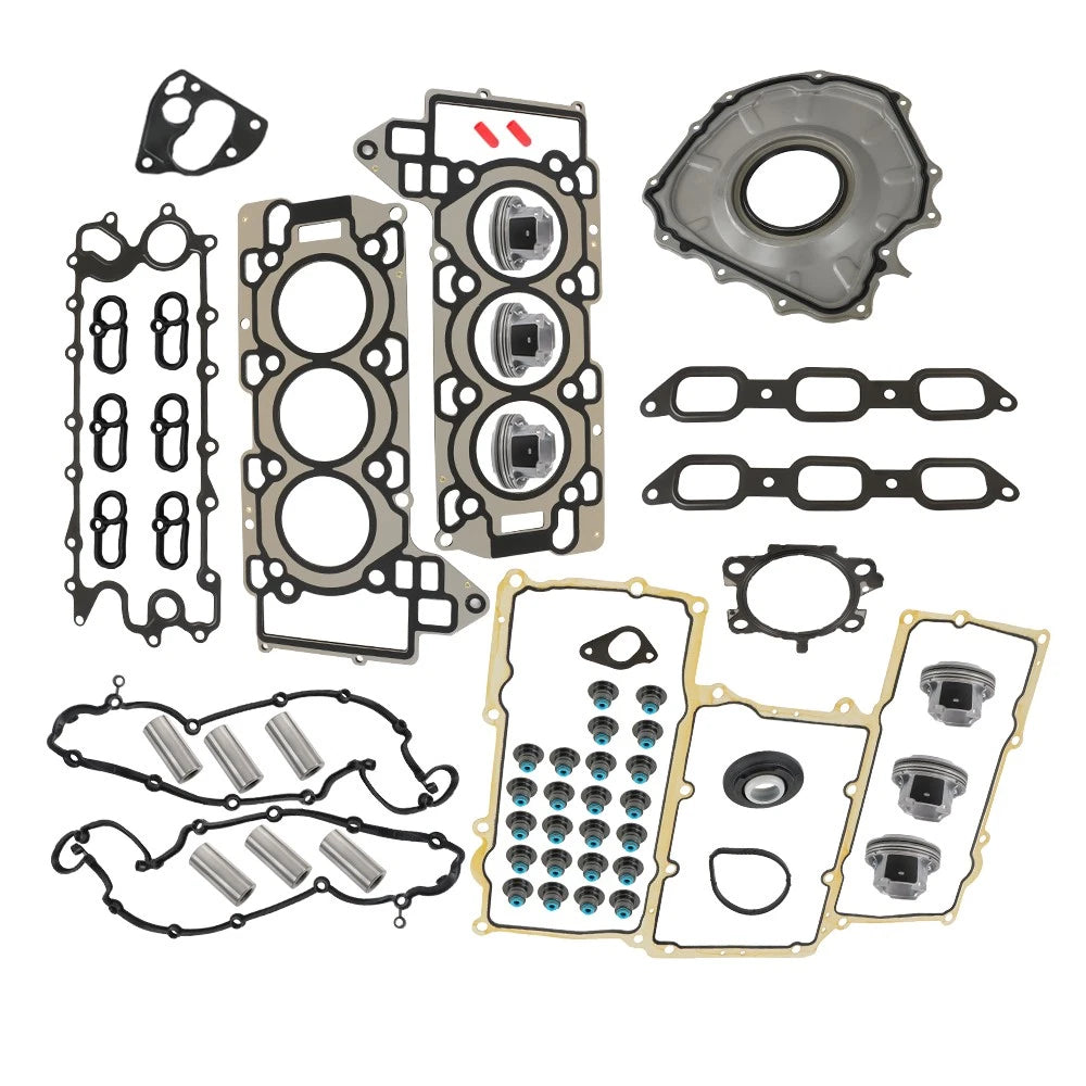 Engine Full Gasket Set + Piston w/ Rings for Jaguar Land Rover (2014–2020)