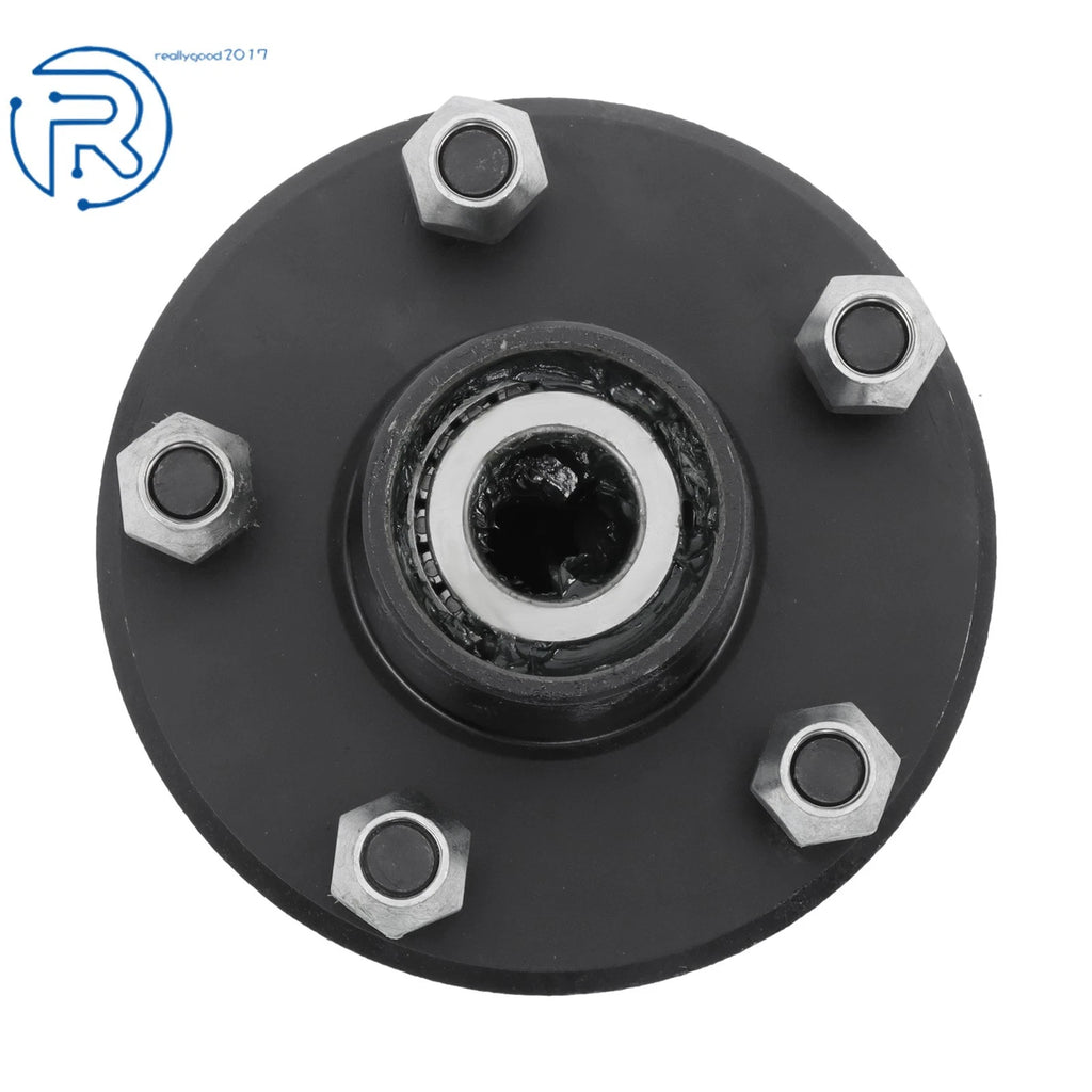 Set of 2 Trailer Wheel Idler Hub Kits for 2000 lbs Spindles (5-4.5")