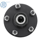 Set of 2 Trailer Wheel Idler Hub Kits for 2000 lbs Spindles (5-4.5")