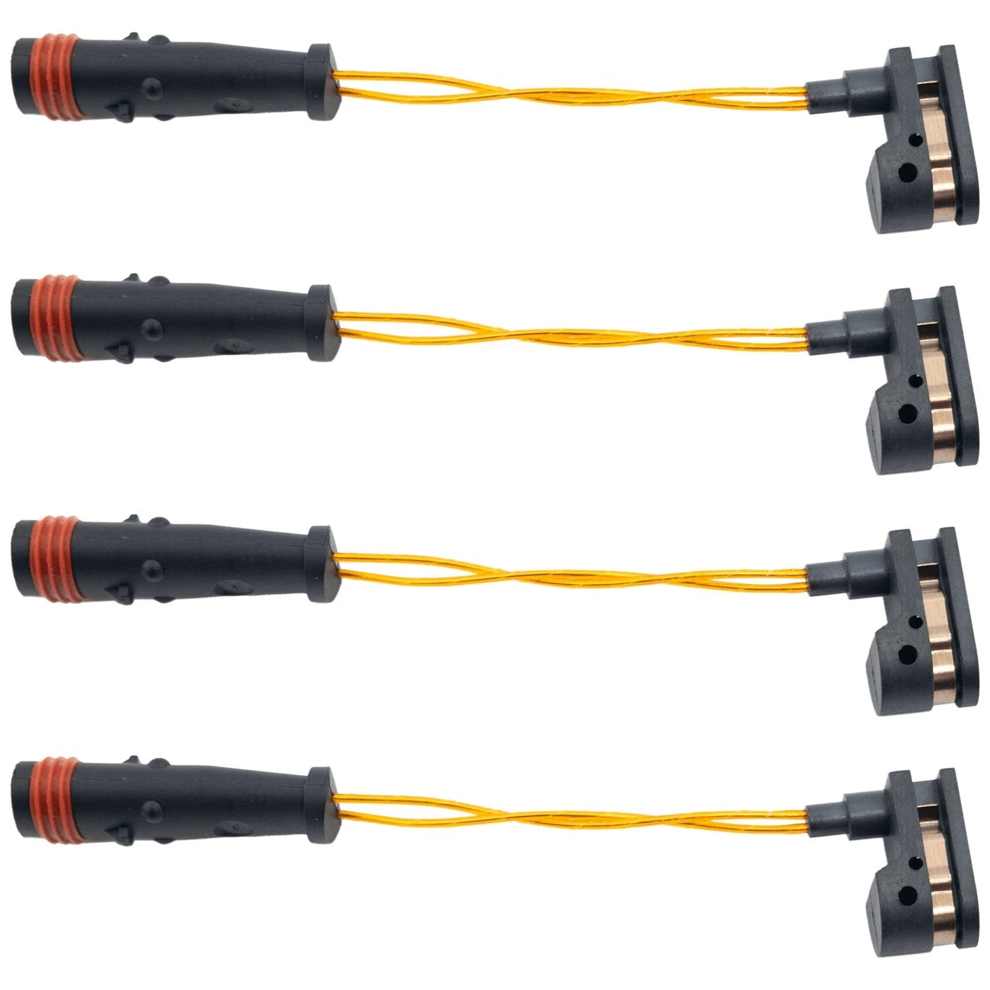 Set of 4 Brake Pad Sensors for MB Mercedes E Class (E500, S500, S430)