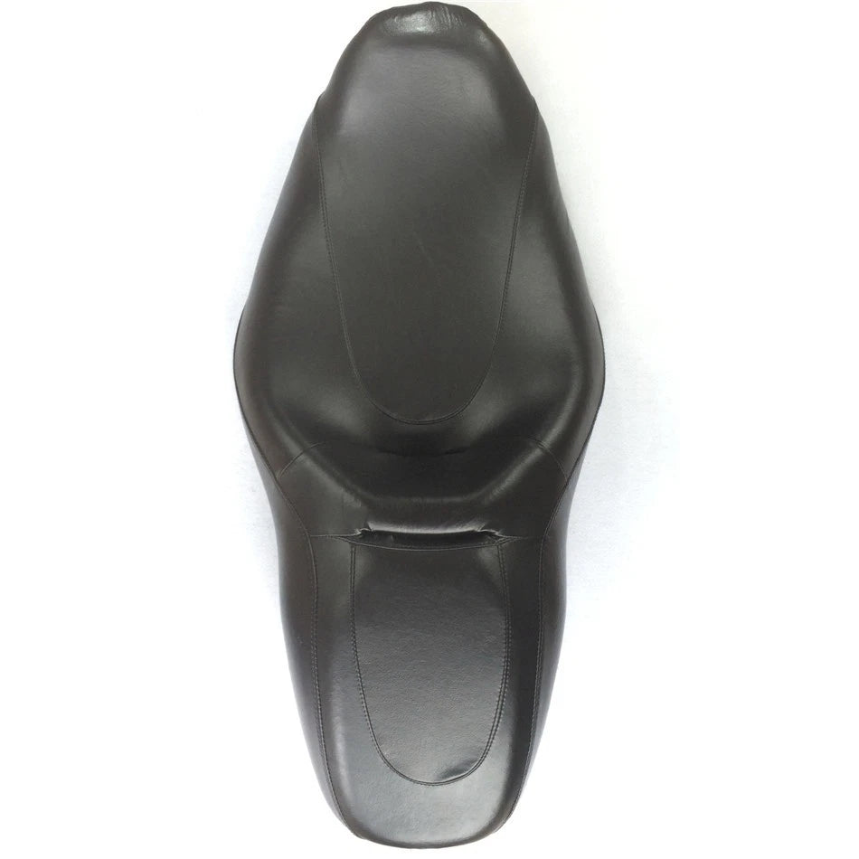 Driver Passenger Black Seat for Harley Davidson FLHX Street Glide (2008–2013)