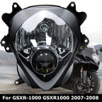 Front Headlight for Suzuki GSX-R1000 (2007–2008) Headlamp Assembly