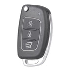 3-Button Remote Smart Key Fob Shell Cover for Hyundai Santa Fe (2013–2014)