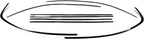 Set of 4 Window Sill Molding Trim Strips Gloss Black for BMW 3 Series E90 (2006–2012)