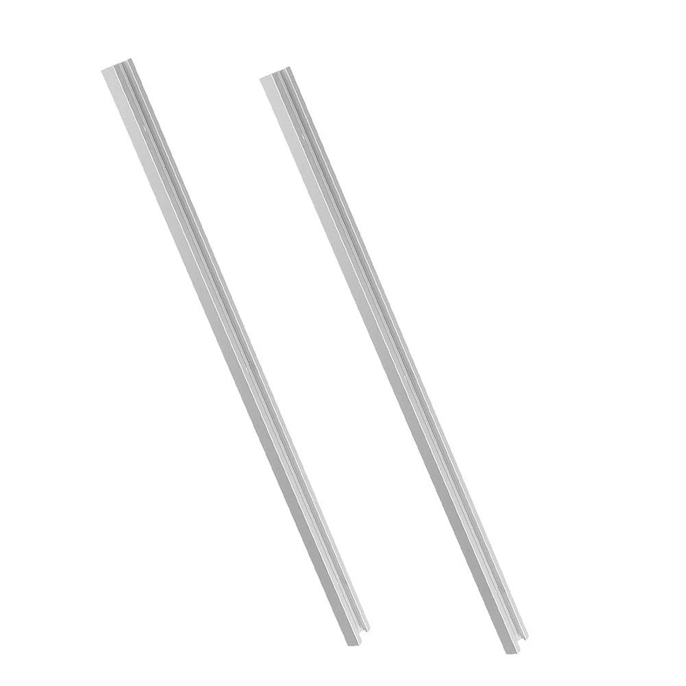 2X Aluminum Alloy Miter Tracks for Universal Use (400 mm)