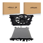 Radiator and Cooling Fan Kit for GMC Terrain, Chevy Equinox (2018–2019)