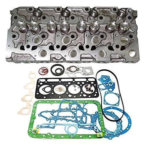 Cylinder Head & Full Gasket for Kubota L3600DT L3600DT-C L3600DT-GST L3710 (1990–1999)