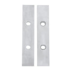 Reversible Aluminum Soft Jaws for 6" Milling Vise (10" x 2" x 1")