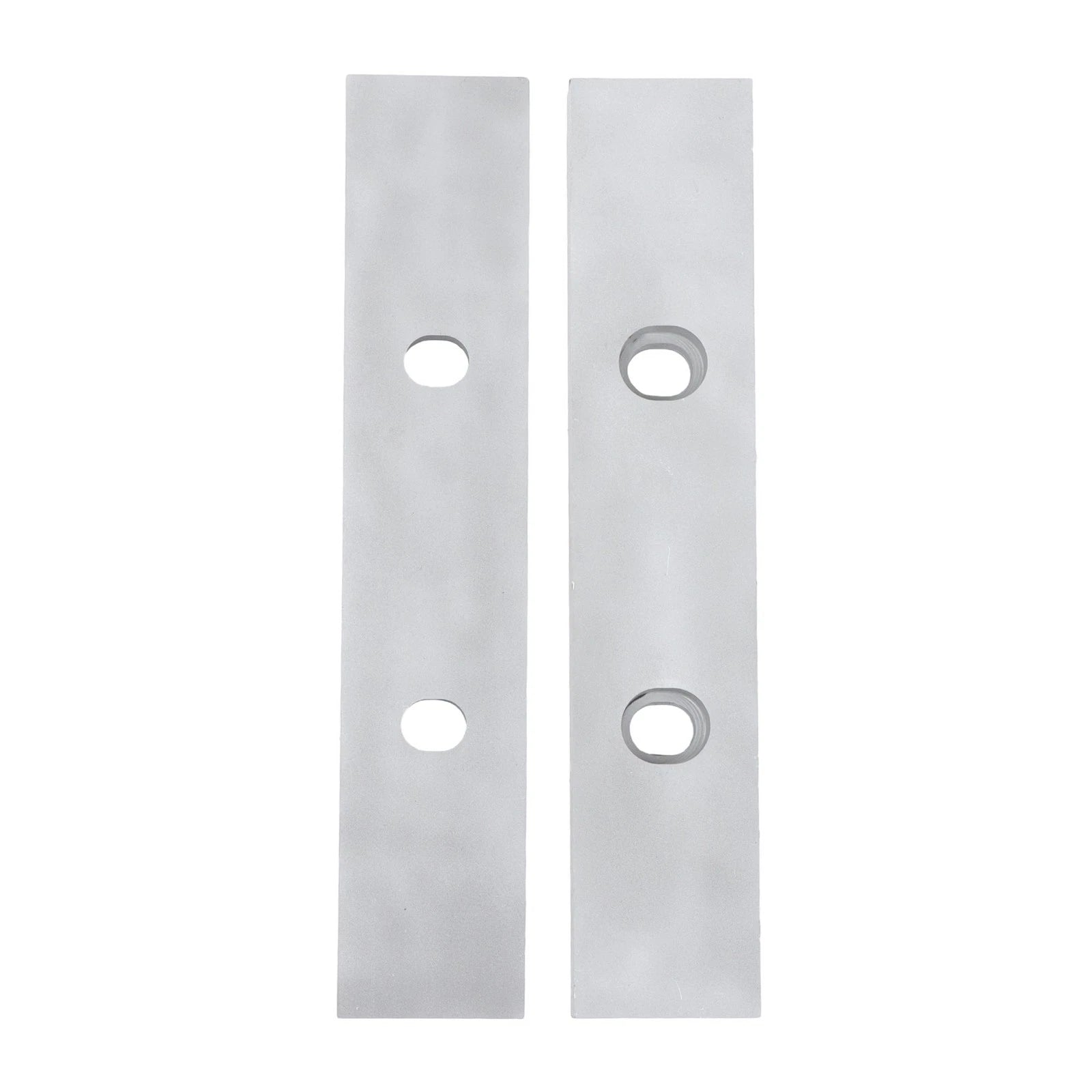Reversible Aluminum Soft Jaws for 6" Milling Vise (10" x 2" x 1")