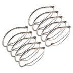 10pcs Wacky Rig Hooks for Fishing - High Carbon Steel, Weedless, Barbed