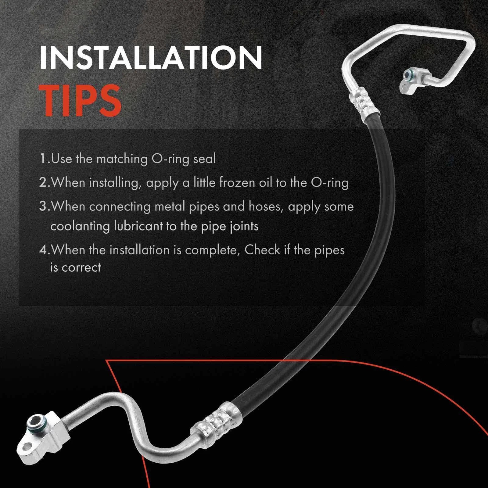 A/C Refrigerant Discharge Line Hose for Toyota Sienna (2011–2013)