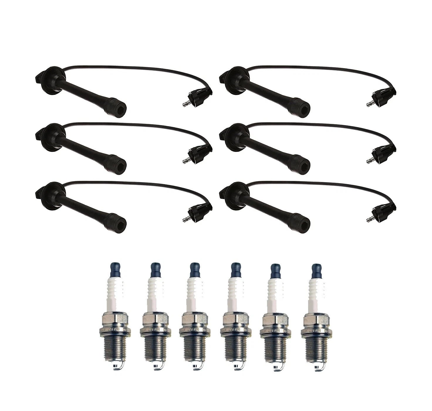 Denso Wire Set 5mm & 6 U-Groove Spark Plug Kit for Toyota Lexus