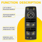 Master Power Window Switch for Mercedes-Benz W176 W246 C117 (2012–2019)