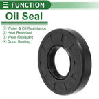 Set of 5 Oil Seal Rotary Shaft Seal NBR Rubber 30x65x12mm