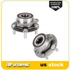 2X Front Wheel Bearing & Hub Assembly for Hyundai Elantra GT, Kia Niro, Ioniq